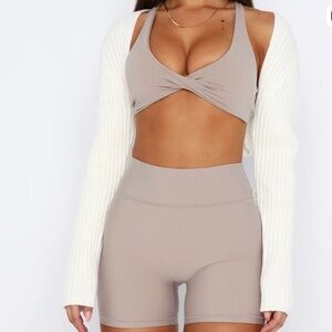 White Fox Boutique All The Stars Bolero Off White